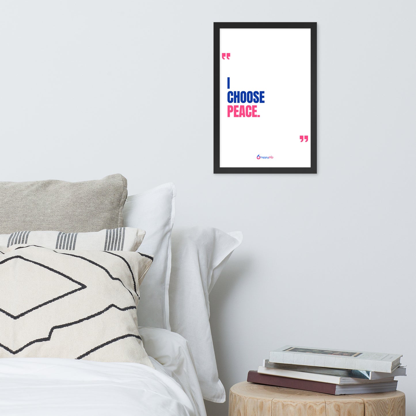 I CHOOSE PEACE - Framed Poster