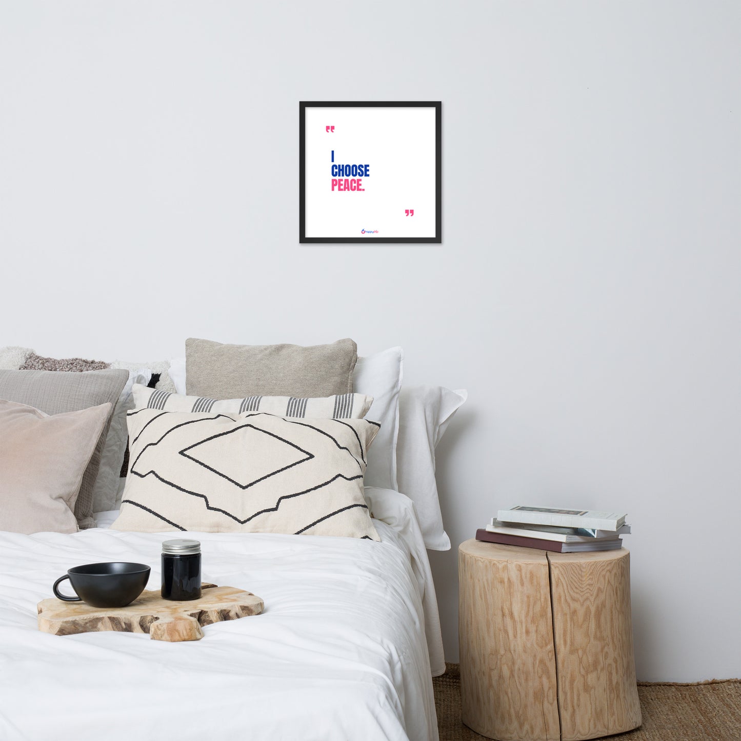 I CHOOSE PEACE - Framed Poster