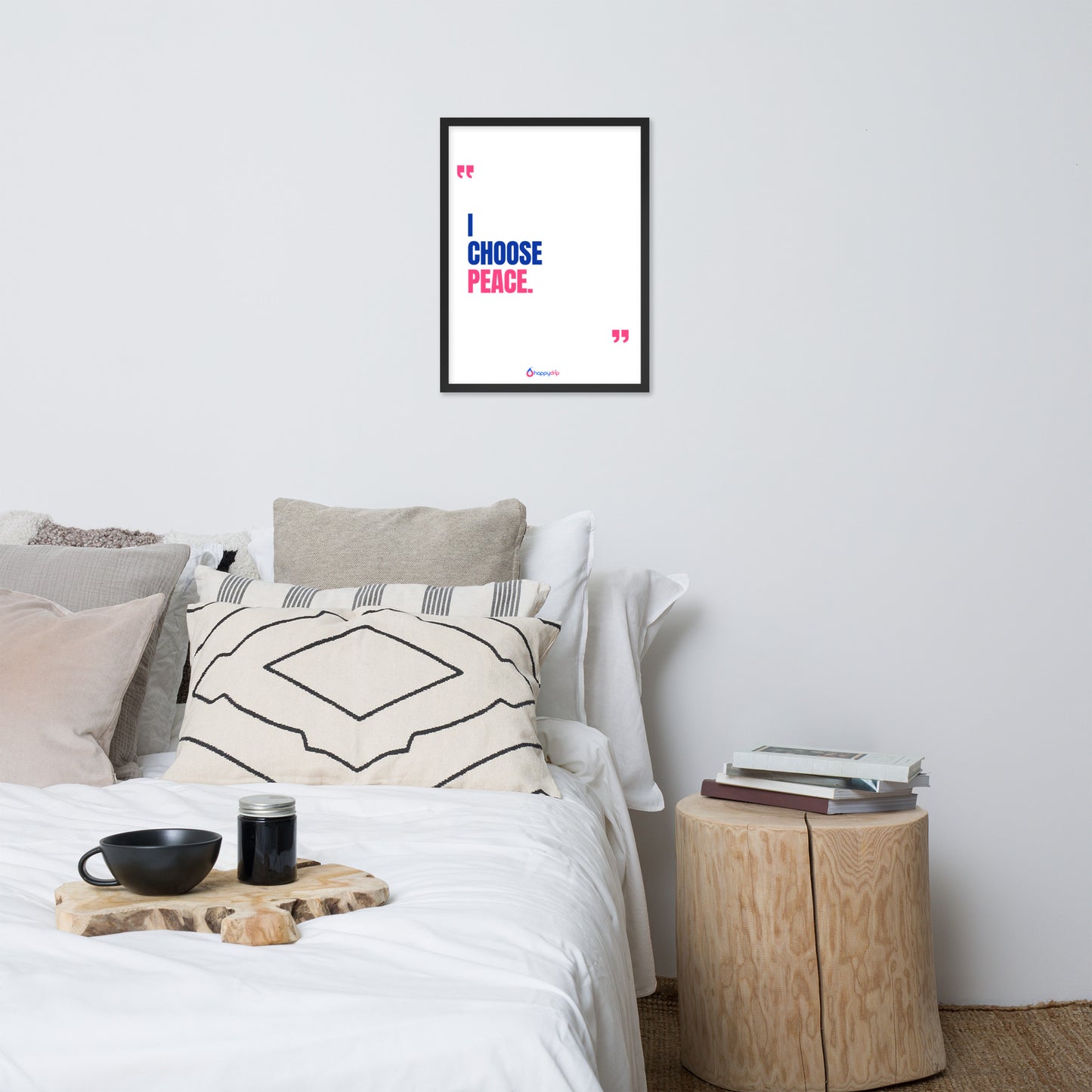 I CHOOSE PEACE - Framed Poster