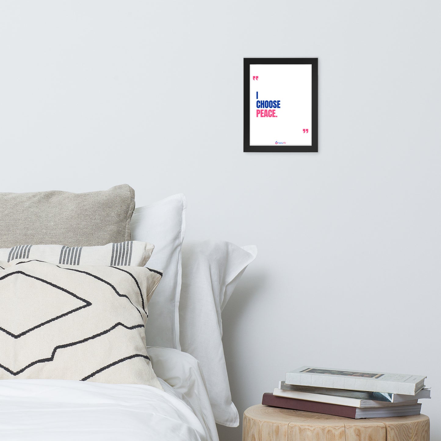 I CHOOSE PEACE - Framed Poster