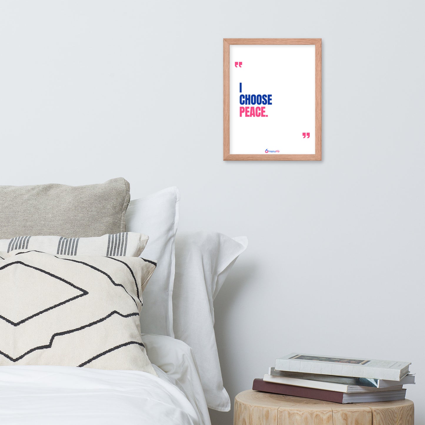 I CHOOSE PEACE - Framed Poster