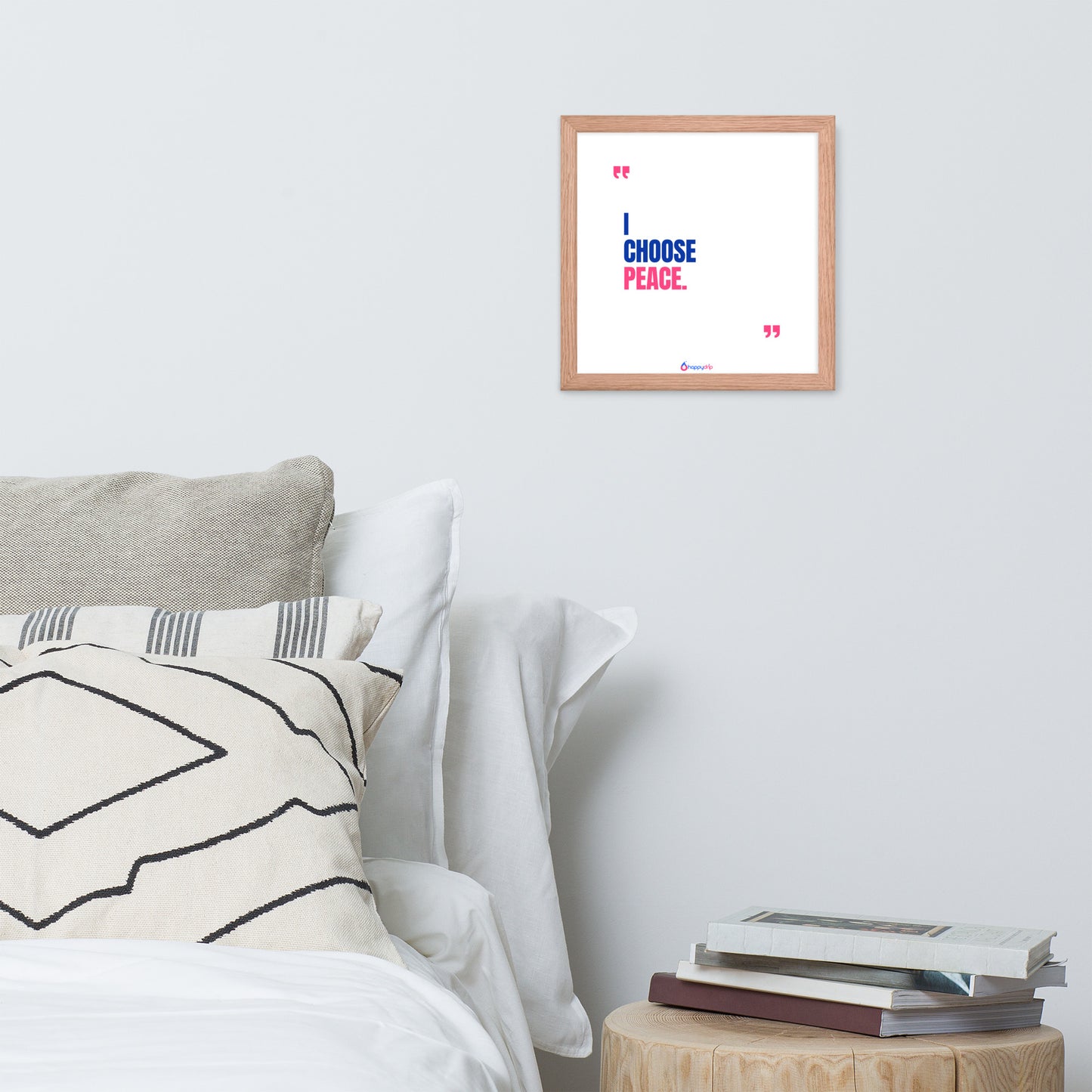 I CHOOSE PEACE - Framed Poster