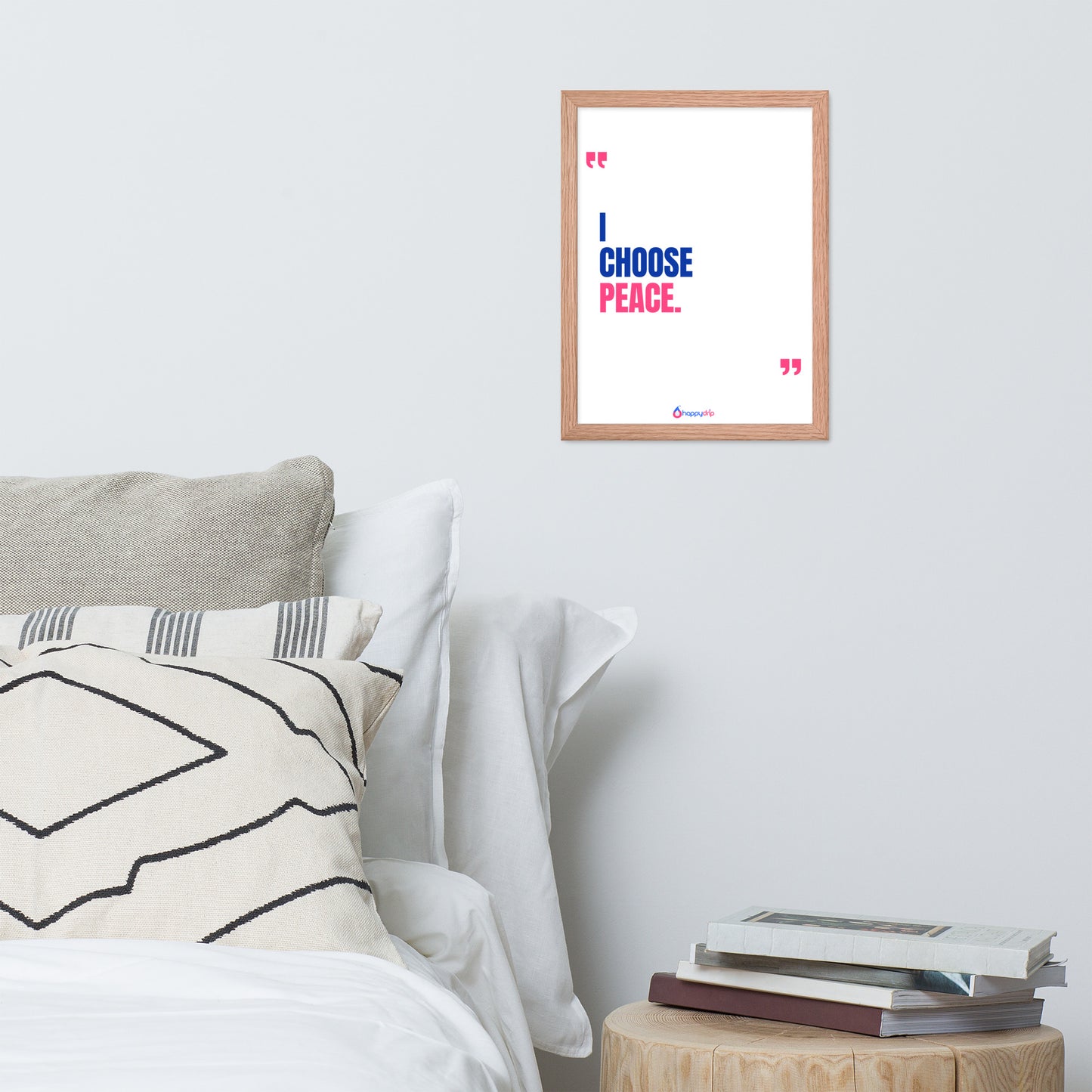 I CHOOSE PEACE - Framed Poster