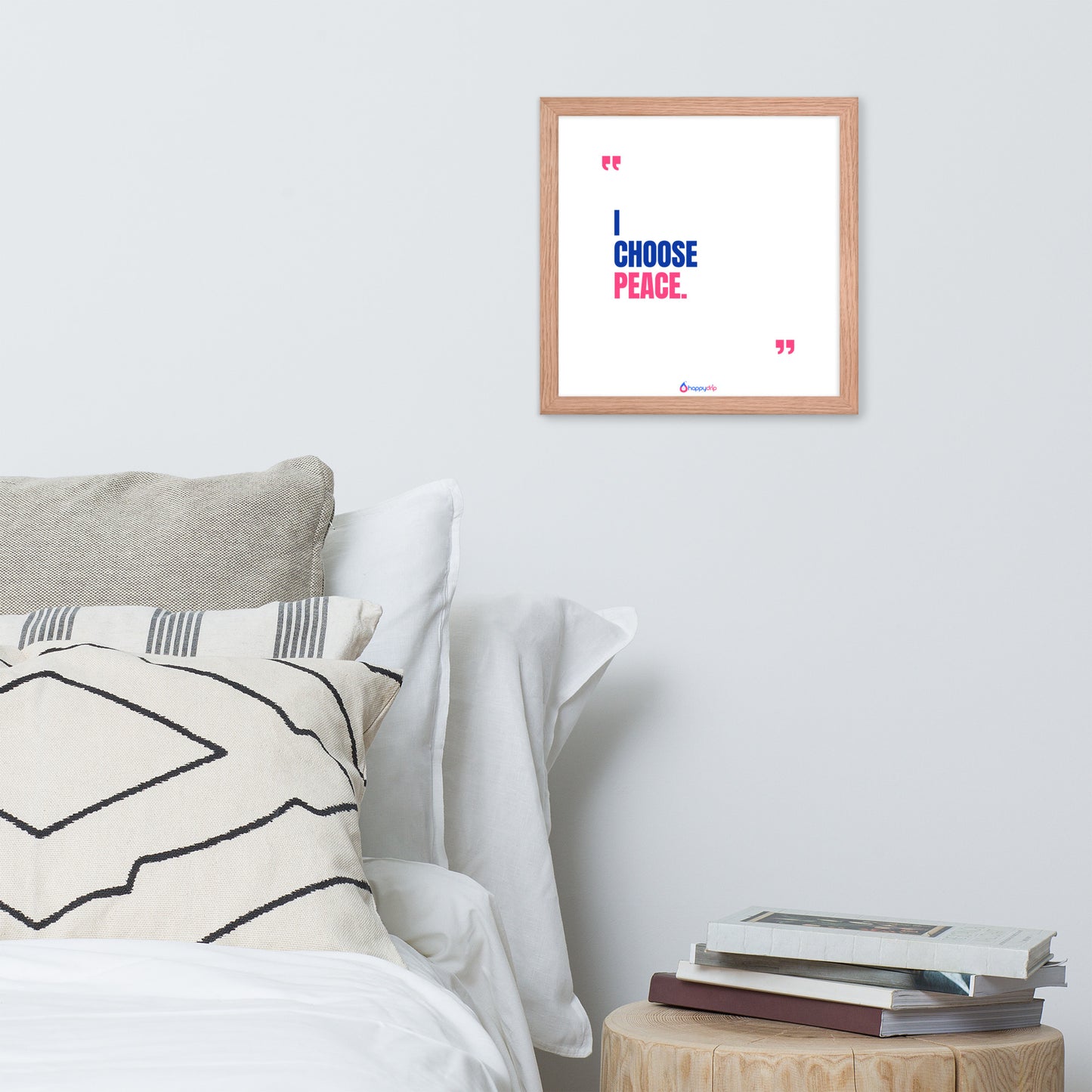 I CHOOSE PEACE - Framed Poster