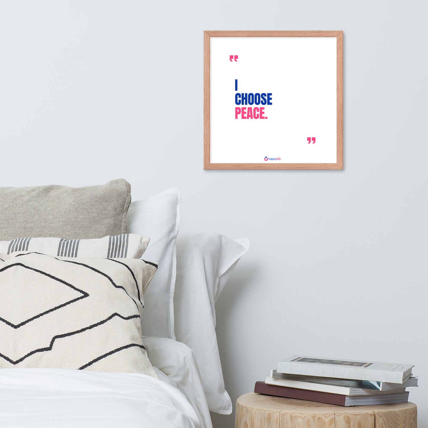 I CHOOSE PEACE - Framed Poster