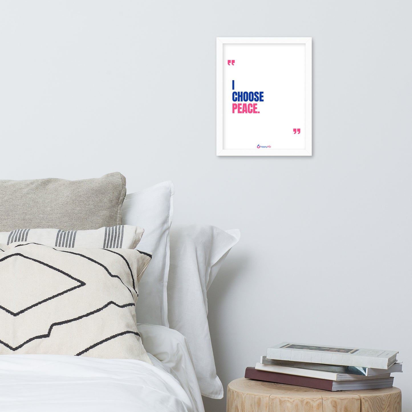 I CHOOSE PEACE - Framed Poster