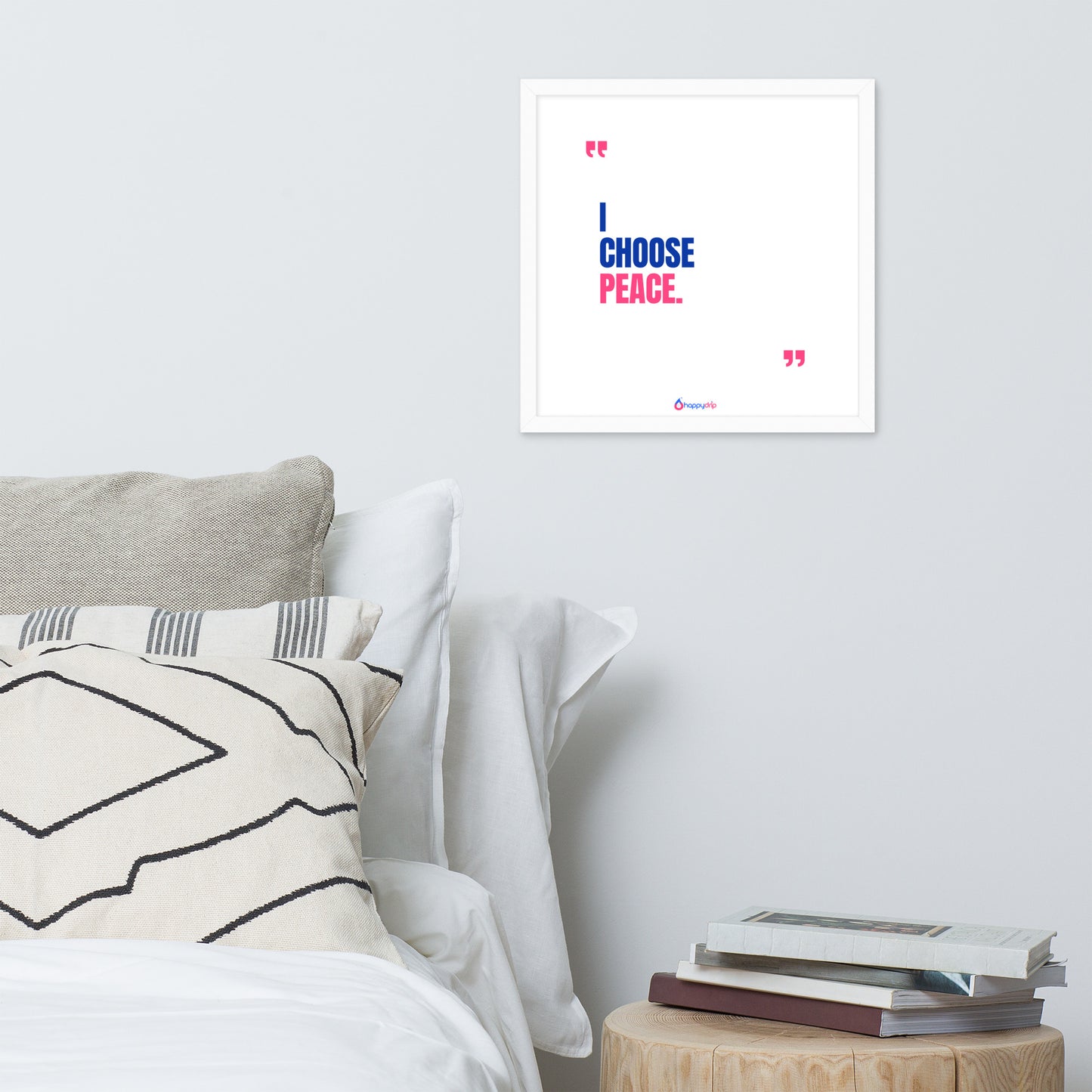 I CHOOSE PEACE - Framed Poster