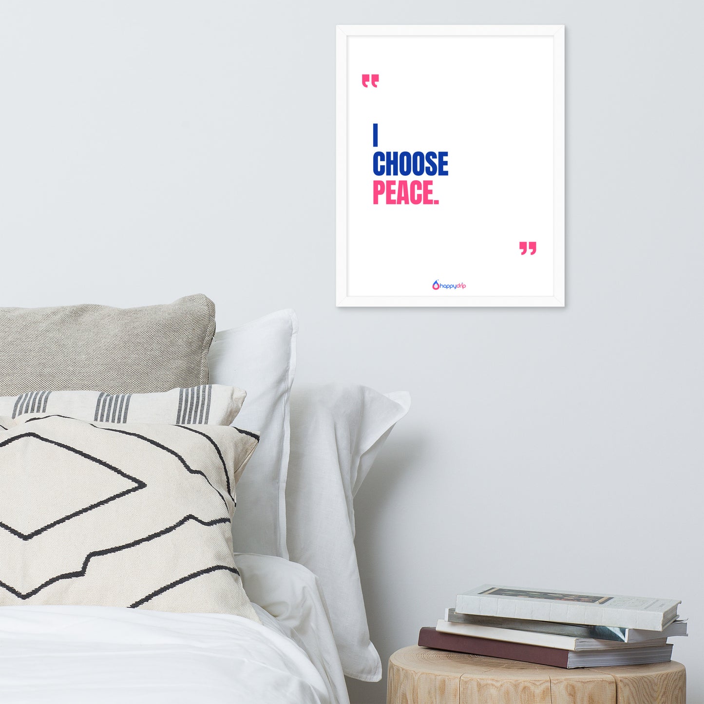 I CHOOSE PEACE - Framed Poster