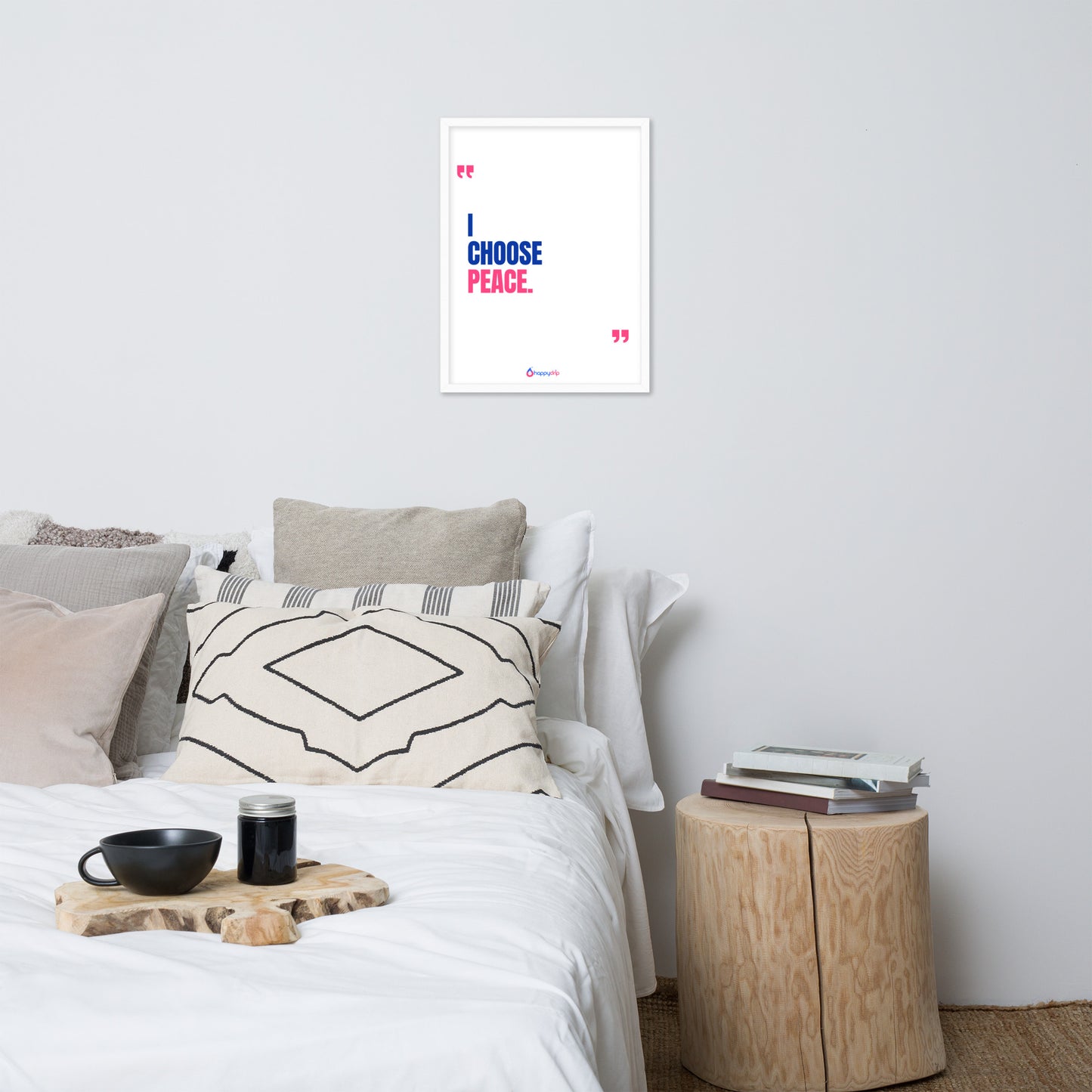I CHOOSE PEACE - Framed Poster