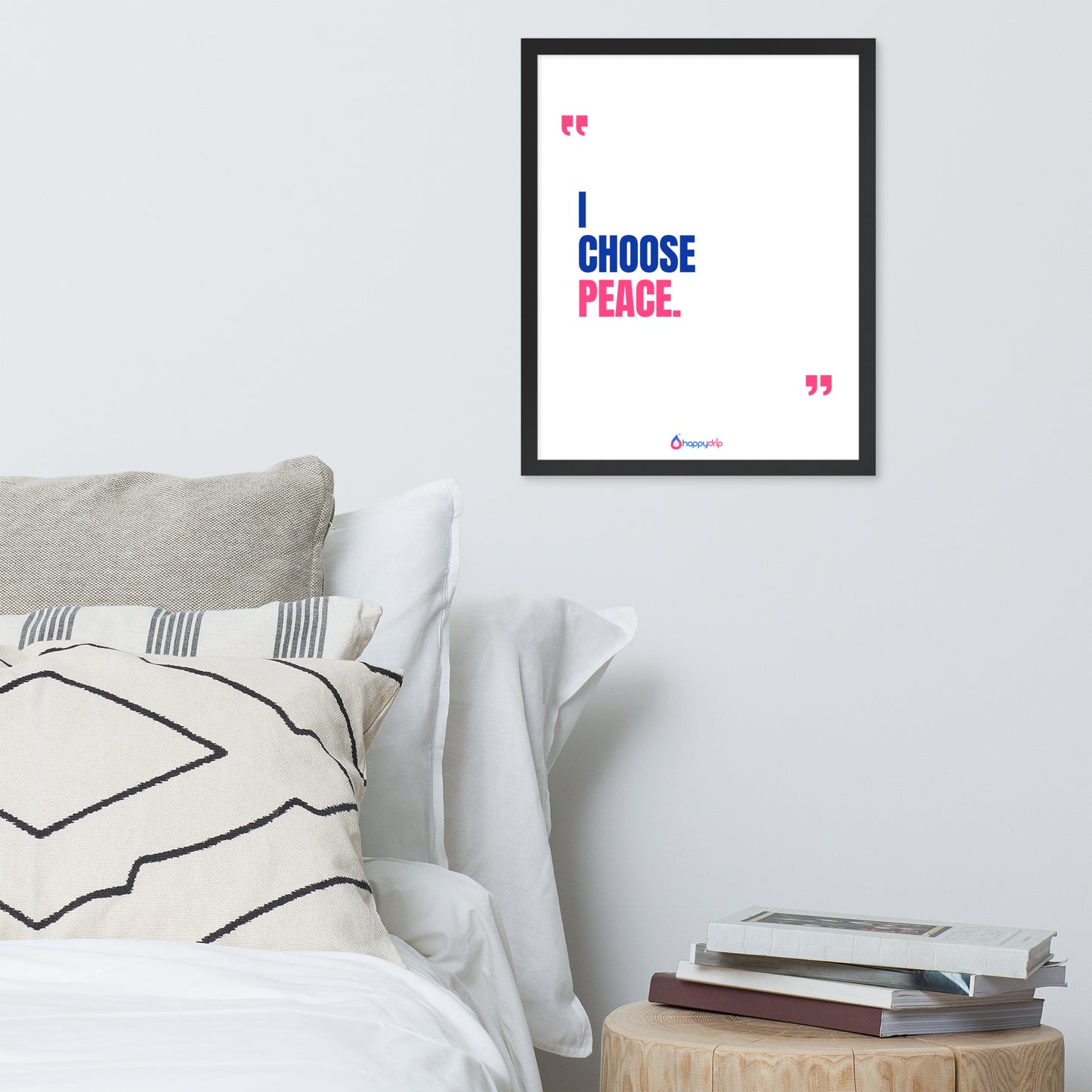 I CHOOSE PEACE - Framed Poster