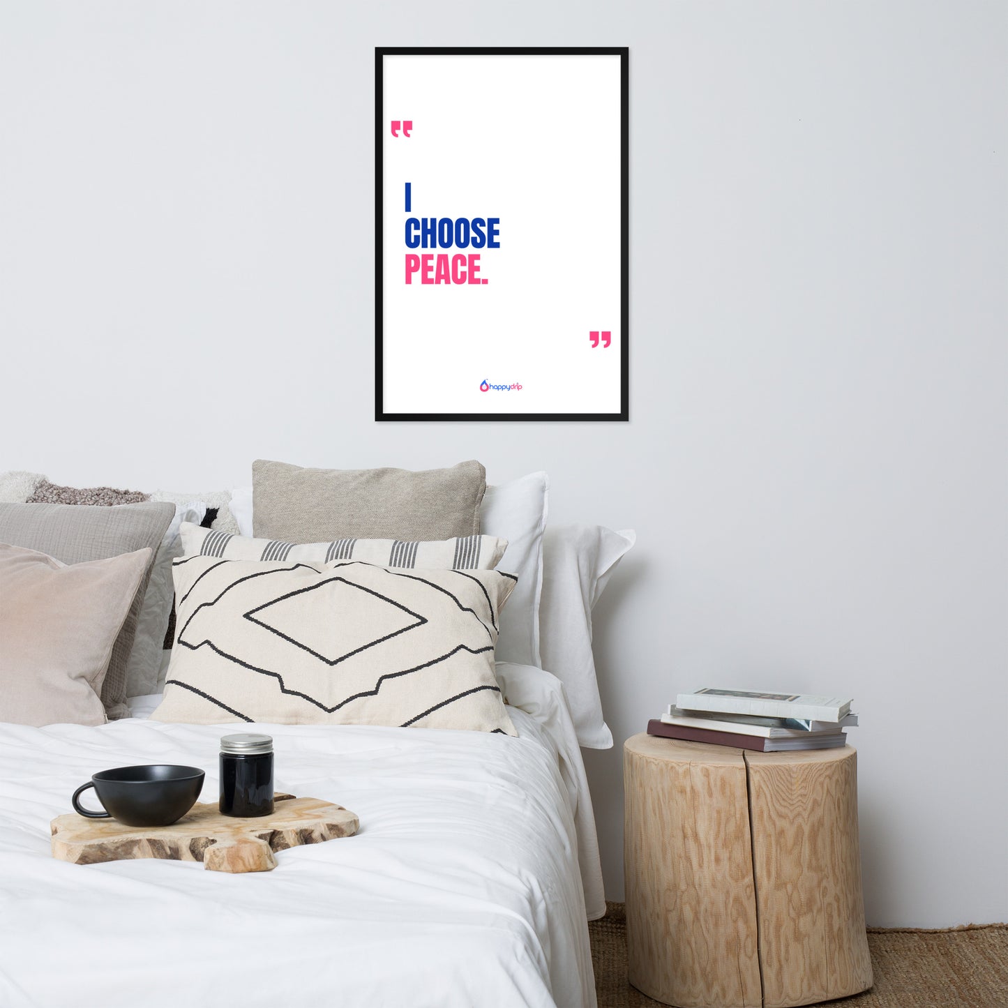 I CHOOSE PEACE - Framed Poster