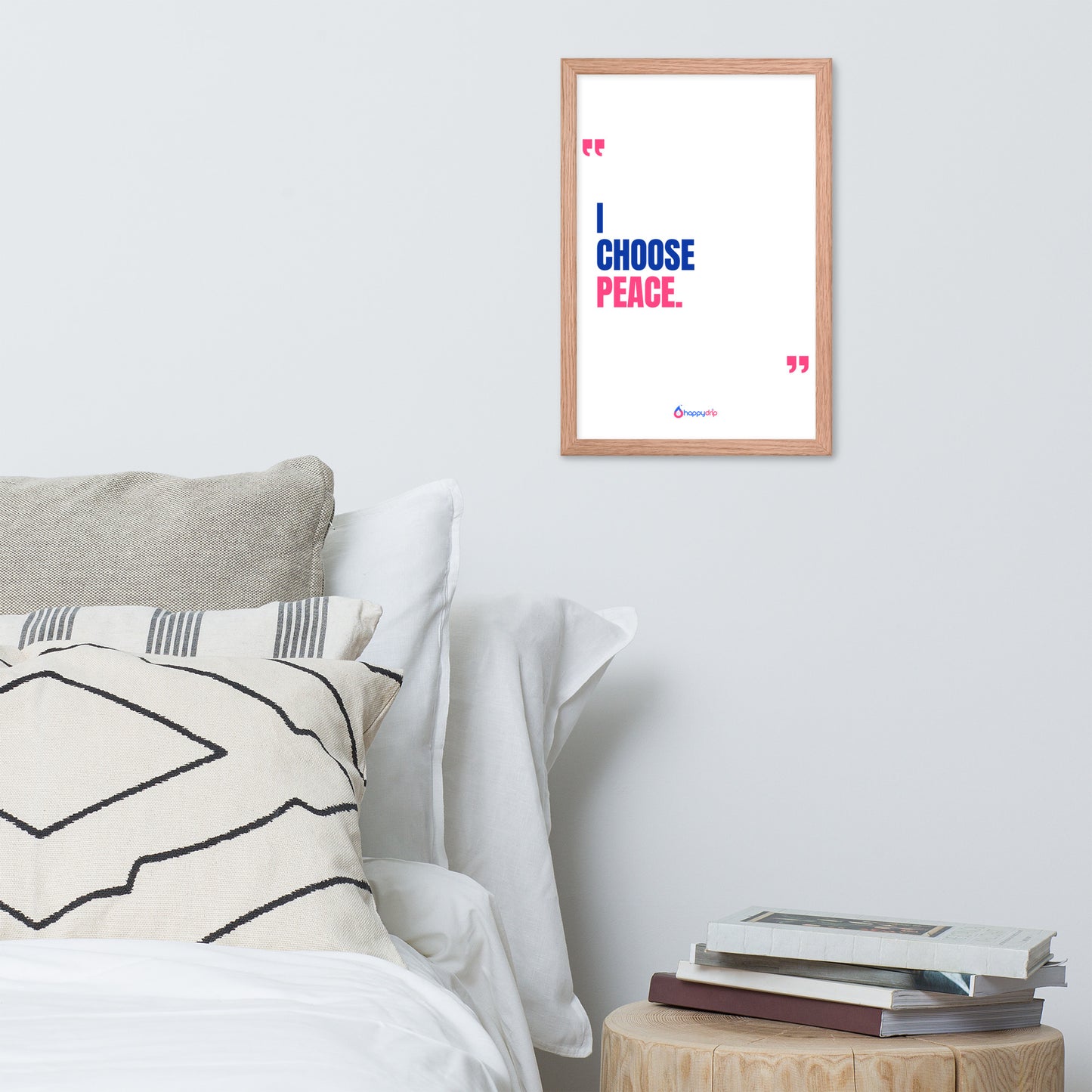 I CHOOSE PEACE - Framed Poster