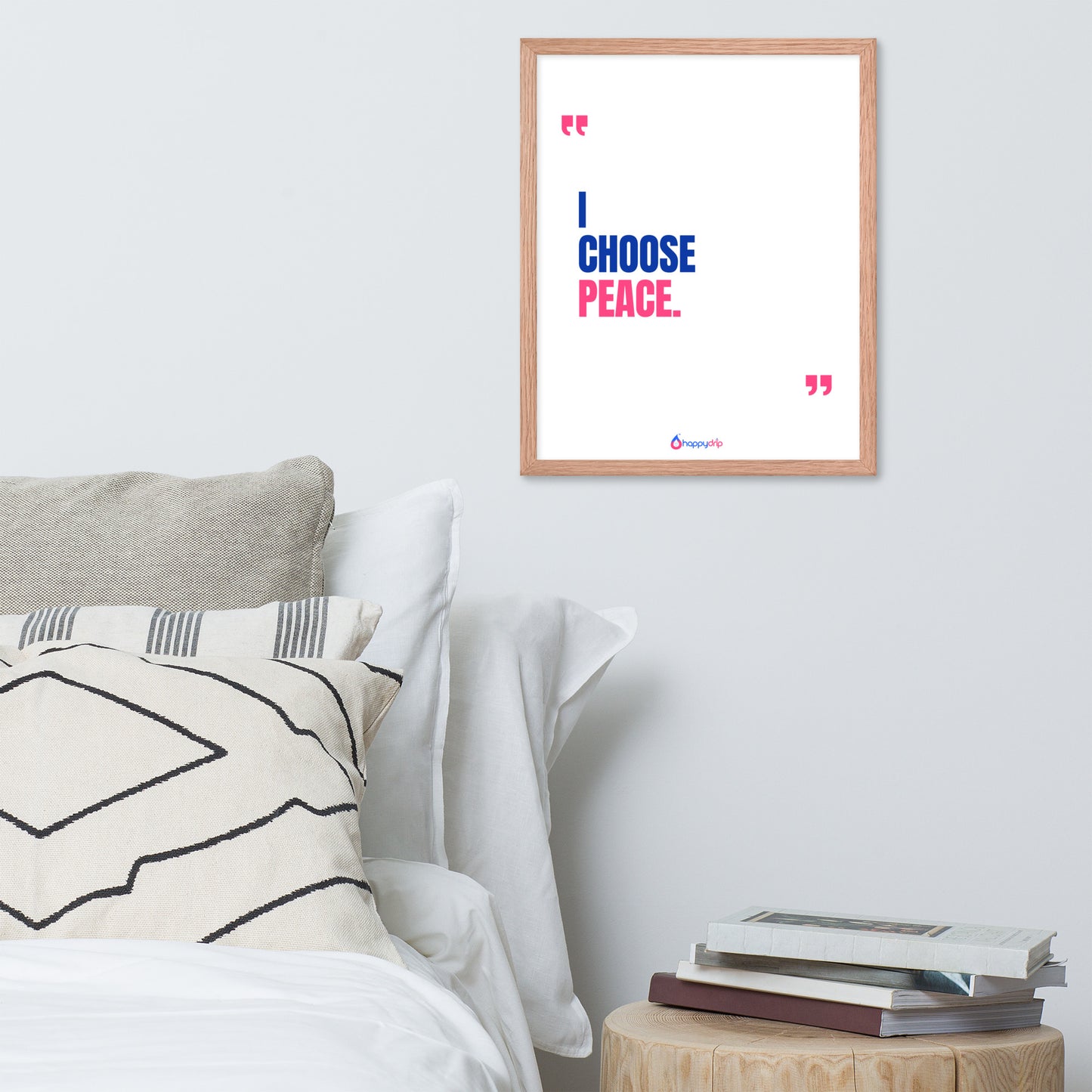 I CHOOSE PEACE - Framed Poster